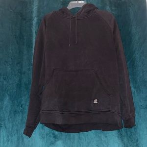 Berne Black Pullover Hoodie Sweatshirt